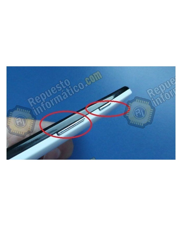 Botones de volumen y encendido para Motorola Moto G XT1032