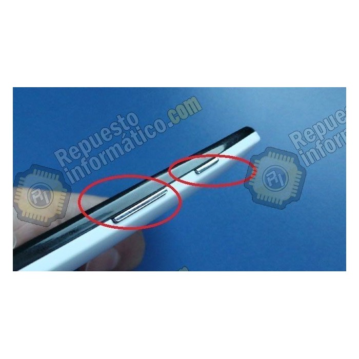 Botones de volumen y encendido para Motorola Moto G XT1032