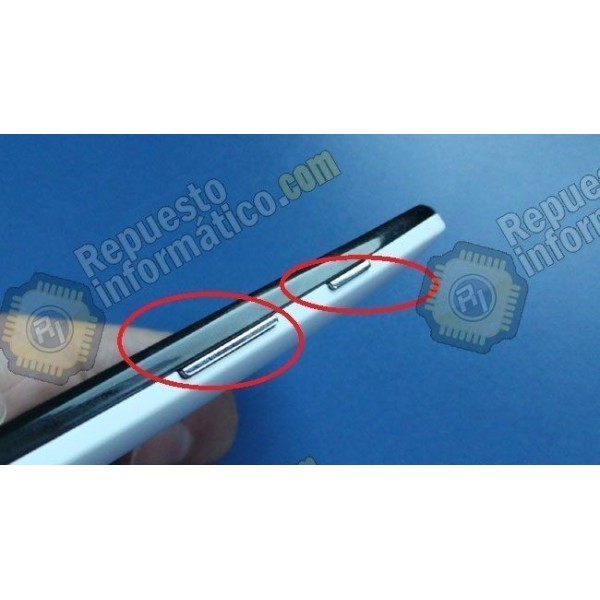 Botones de volumen y encendido para Motorola Moto G XT1032