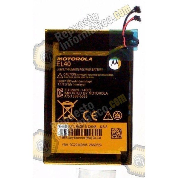Bateria Motorola Moto E XT1021/ 22/ 25