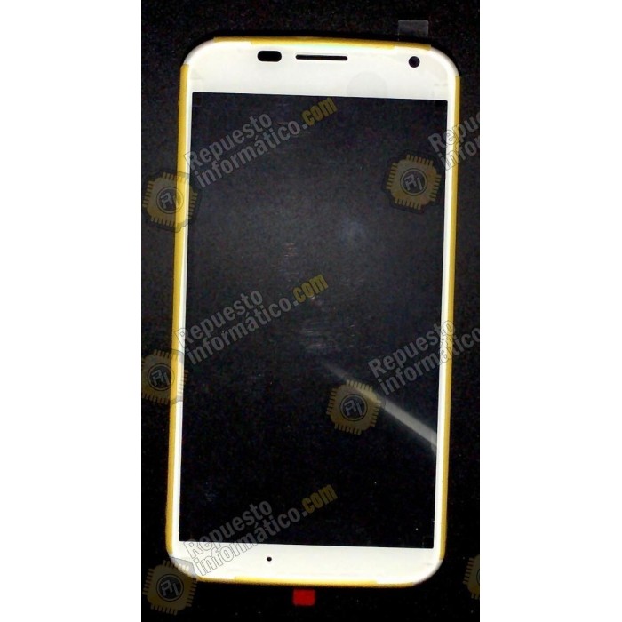 Tactil con marco blanco Motorola Moto X XT1060