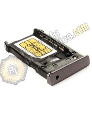 Bandeja Sim negra Original Motorola X2 XT1096