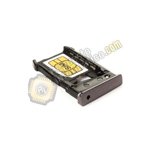 Bandeja Sim negra Original Motorola X2 XT1096