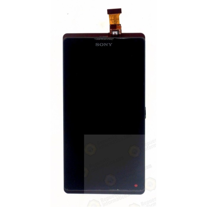 PANTALLA LCD + TACTIL COMPLETA CON MARCO NEGRA XPERIA ZL L35H / C6502
