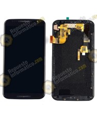 Pantalla negra (Lcd+tactil) Moto X, 2da Gen, XT1096 