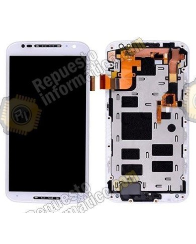 Pantalla blanca (Lcd+tactil) Moto X, 2da Gen, XT1096