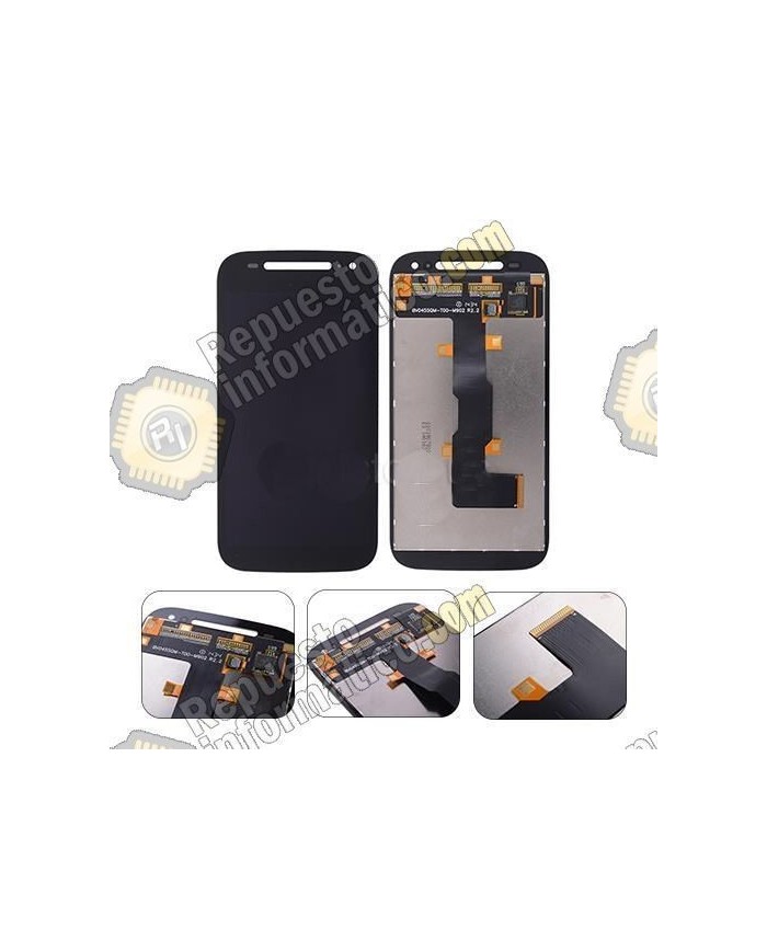 Pantalla (Lcd+tactil) negra Motorola / Moto E2 (2da gen)