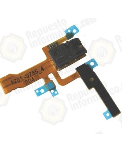 Flex Sensor+Conector Audio Original Sony Xperia ZL C6502, C6503