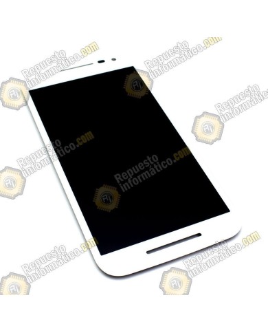 PANTALLA (TÁCTIL + LCD) MOTOROLA MOTO (G 3era GENERACION) BLANCA