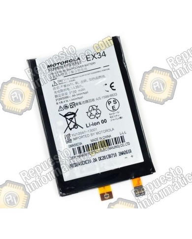 BATERIA MOTOROLA MOTO X (XT1060) (XT1052) (2120MAH) (EX34)