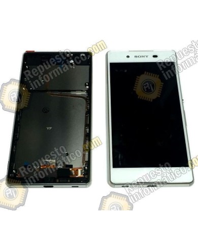 Pantalla (Lcd+Tactil+marco) Blanca Xperia Z4, Z3+  E6553)(Plus)