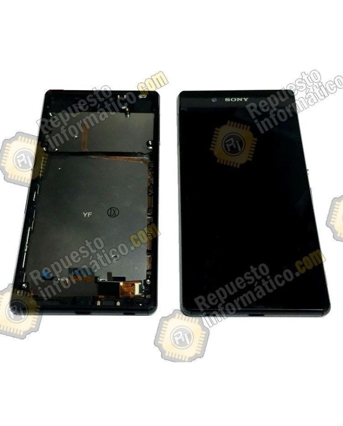Pantalla (Lcd+Tactil+marco) negra Xperia Z4, Z3+ E6553)(Plus)