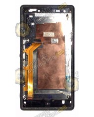 Chasis Xperia M2 Aqua gris sin componentes (Desmontaje)