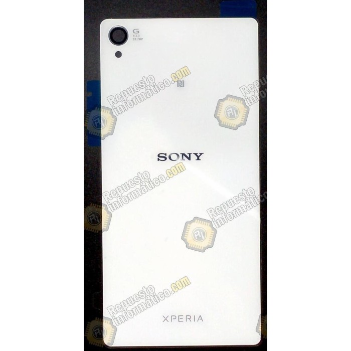 Tapa trasera para Sony Xperia Z3 D6603 blanca (nueva)