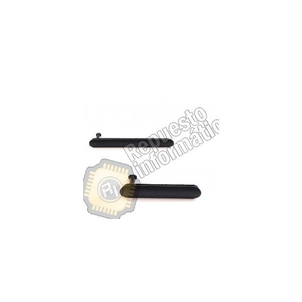 Set de Tapas Laterales SIM+USB (NEGRO) Xperia Z3 (D6603, D6616, D6643, D6653)