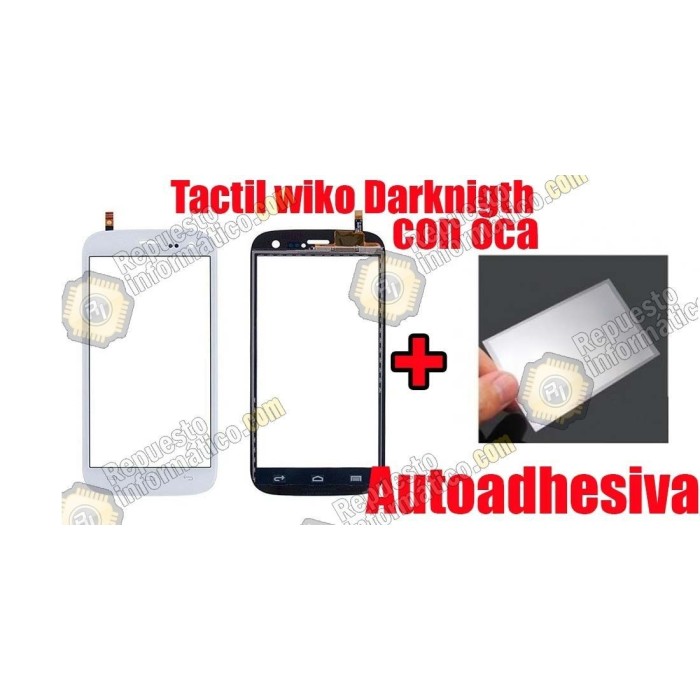 Tactil para Wiko Darknight NEGRO