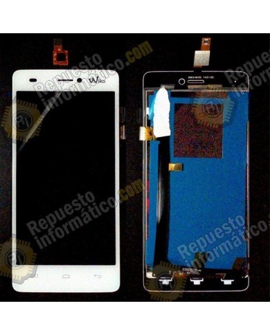 Pantalla (Lcd+tactil) Blanca WIKO Highway signs