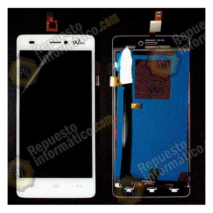 Pantalla (Lcd+tactil) Blanca WIKO Highway signs