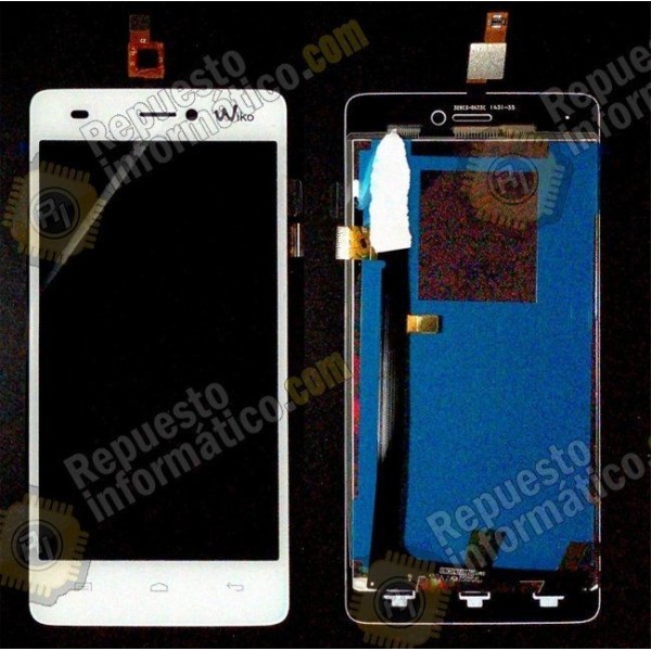 Pantalla (Lcd+tactil) Blanca WIKO Highway signs