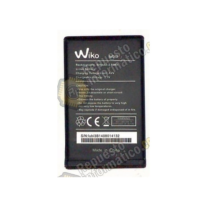 Bateria original WIKO LUBI 3