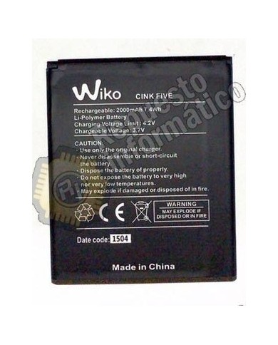Bateria Original WIKO RAINBOW,CINK FIVE, DARK NiGHT,Bloom, WAX 4G