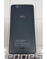 Tapa trasera Wiko Getaway desmontaje azul