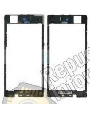 Marco trasero flexible Xperia Z3 Compact negro (Desmontaje)