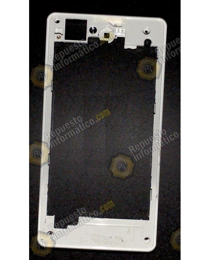 Marco trasero flexible silver Xperia Z3 Compact (Desmontaje)