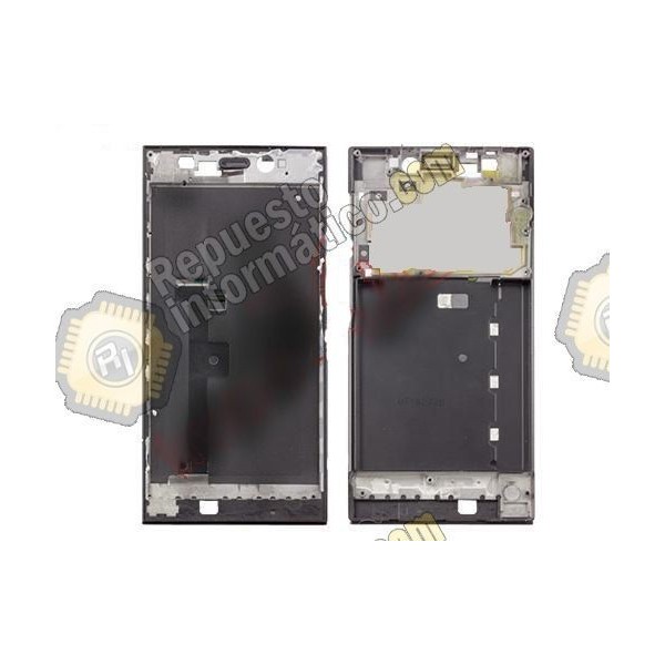 Carcasa Intermedia Negra Para Xiaomi Mi3 