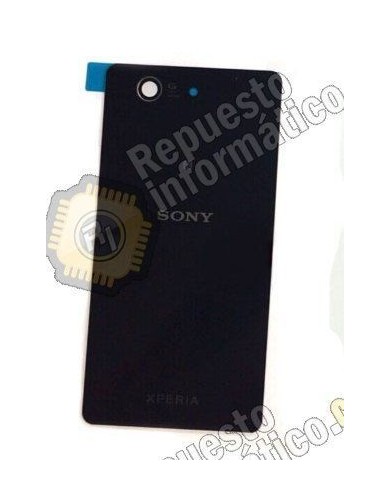 SWAP Tapa trasera+ Lente Xperia Z3 Compact (NEGRA)