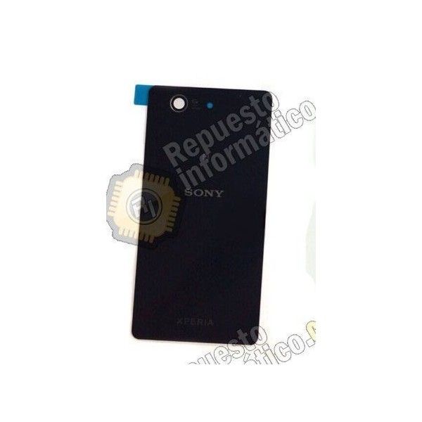 SWAP Tapa trasera+ Lente Xperia Z3 Compact (NEGRA)