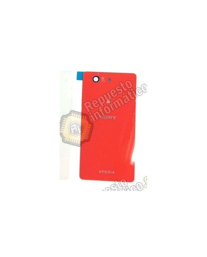 SWAP Tapa trasera+ Lente Xperia Z3 Compact (ROJA)