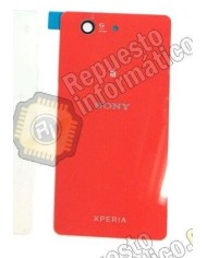 SWAP Tapa trasera+ Lente Xperia Z3 Compact (ROJA)