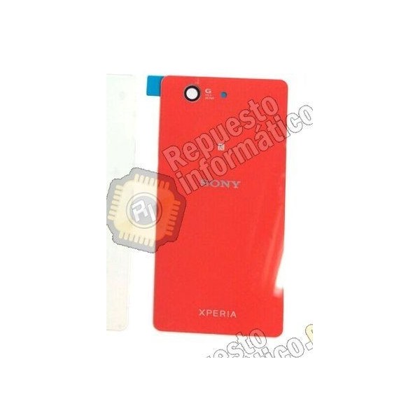 SWAP Tapa trasera+ Lente Xperia Z3 Compact (ROJA)