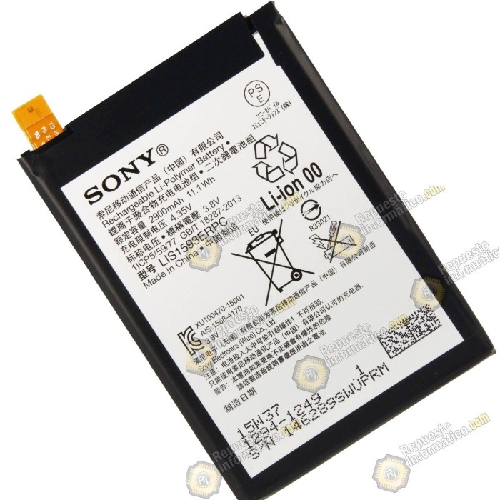 Bateria Xperia Z5 E6603, E6653, Z5 Dual E6633 (LIS1593ERPC) (SWAP)