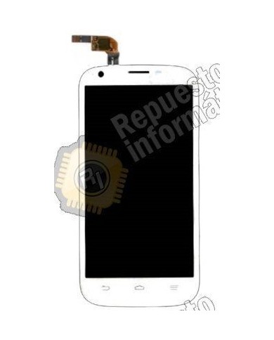 Pantalla completa (LCD + Tactil) Zte Blade Q Maxi (Orange Reyo) blanca