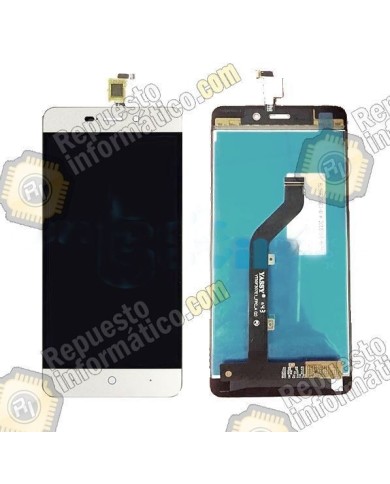 Pantalla (Lcd + Tactil) blanca  ZTE Blade X3, Blade A452