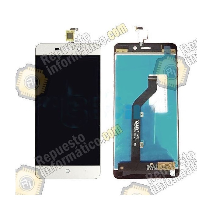Pantalla (Lcd + Tactil) blanca  ZTE Blade X3, Blade A452
