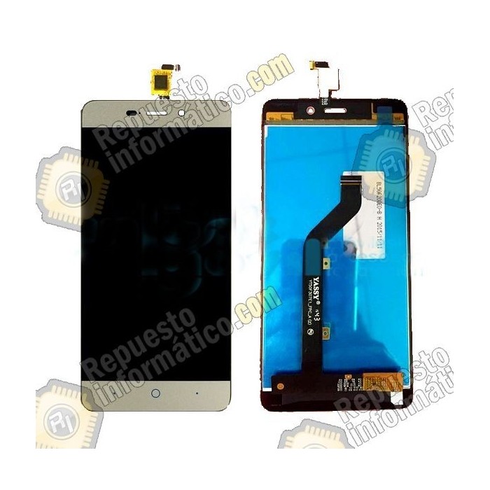 Pantalla (Lcd + Tactil) Dorada ZTE Blade X3, Blade A452