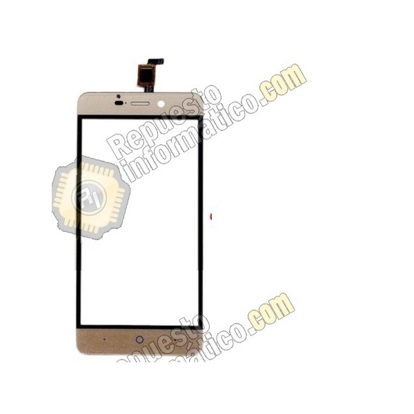 Pantalla Tactil  Dorada  ZTE Blade X3, Blade A452