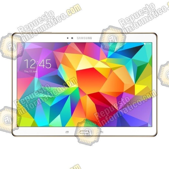 Pantalla Blanca (Lcd + Táctil + Marco) Galaxy Tab S (T800) - Directo de Fabrica