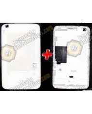 Tapa trasera +Bisel (marco) GALAXY Tab 3 / T310 Blanco