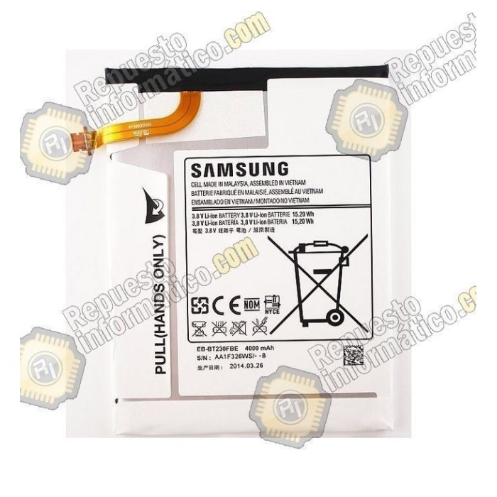 Batería Galaxy Tab 7.0 T230 T231 T235 (EB-BT230FBE)